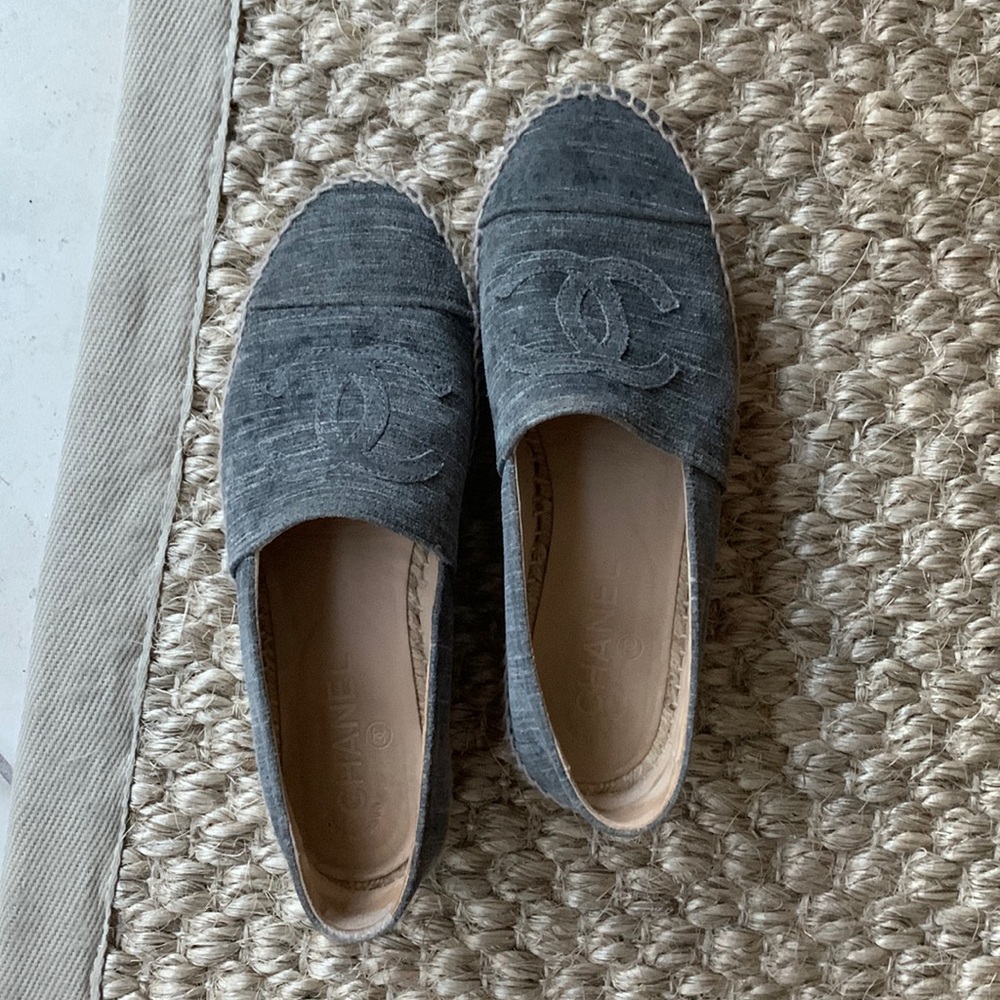 Authentic Chanel espadrilles